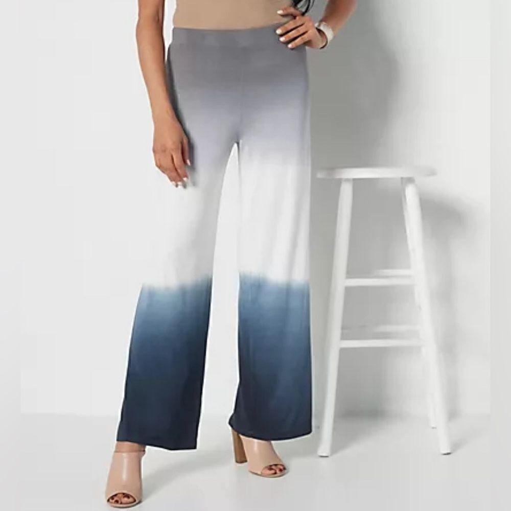 Attitudes by Renee Regular Dip Dye Pants